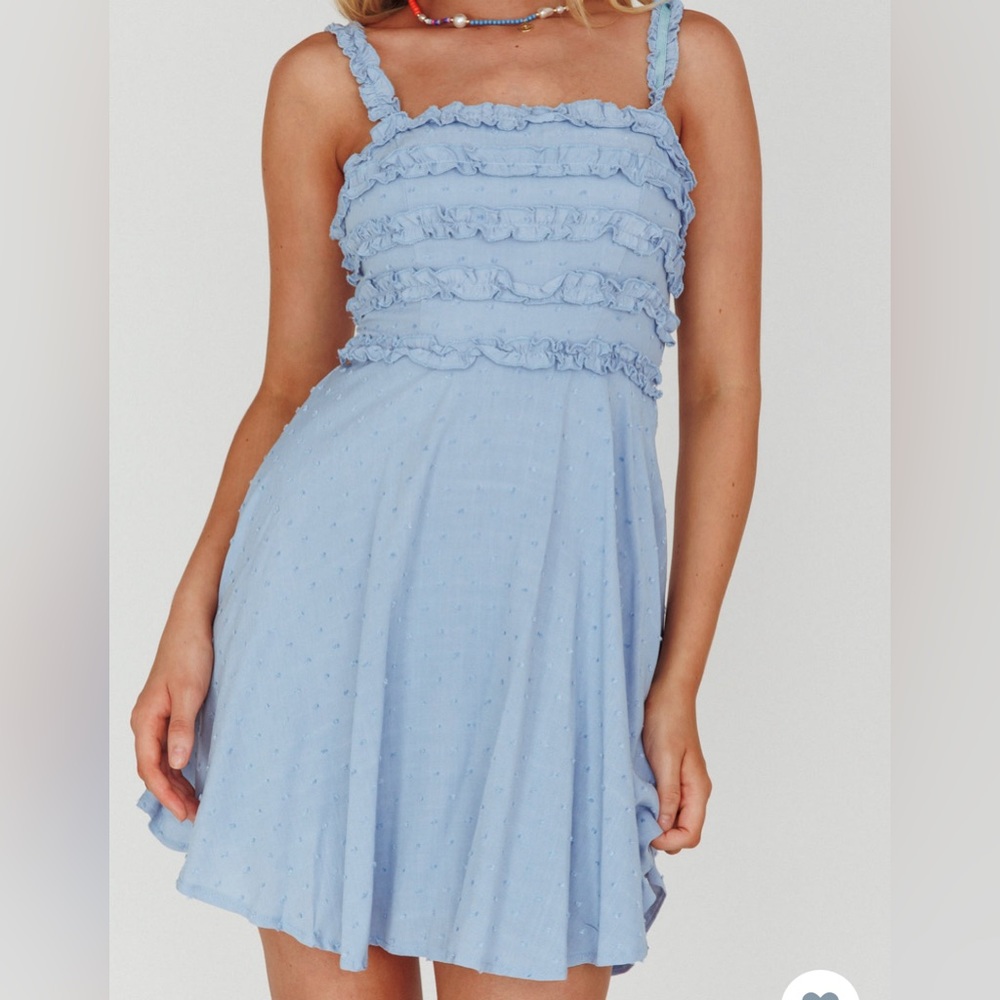 Selfie Leslie Blue Dress
